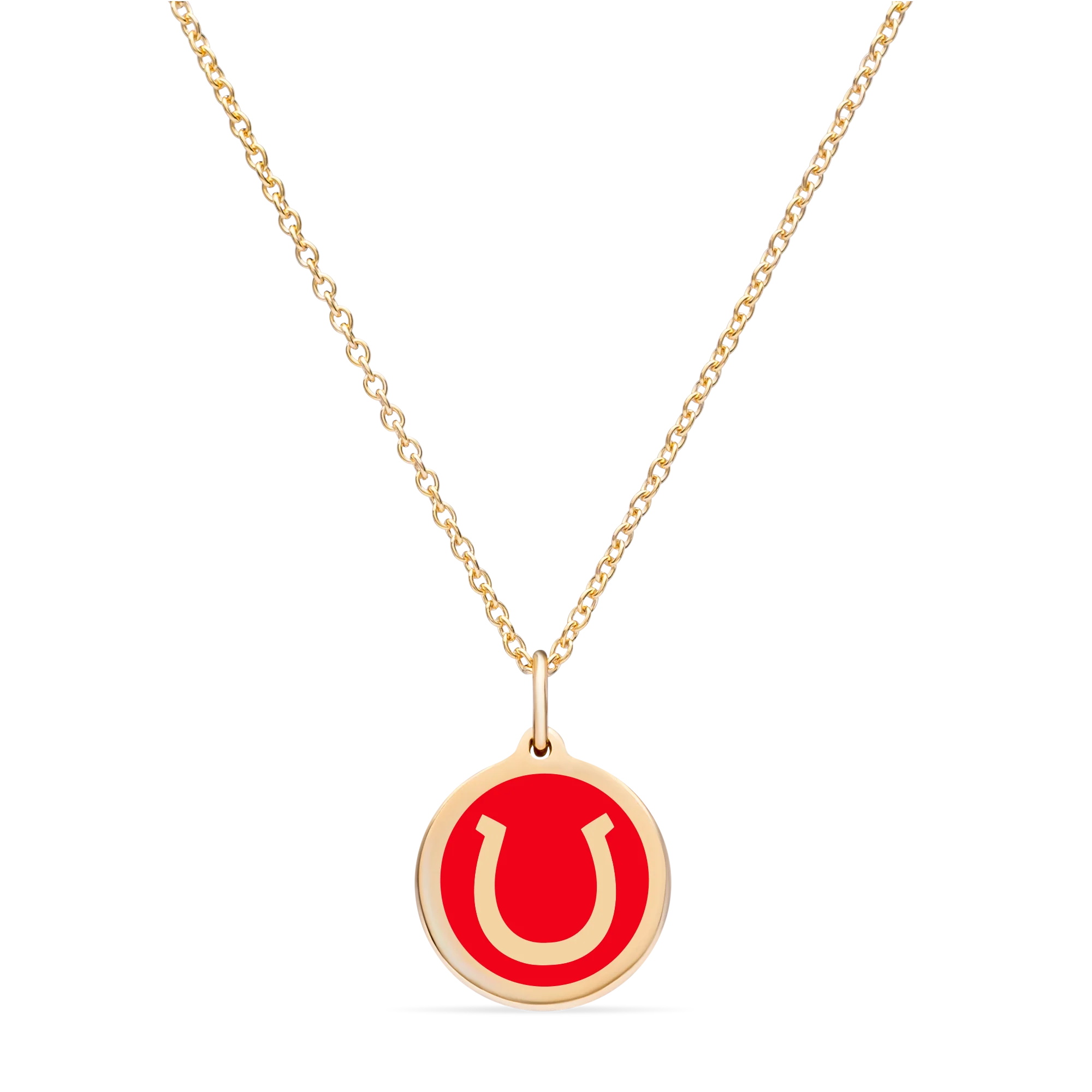 MINI HORSESHOE CHARM 14k gold vermeil - Image 7