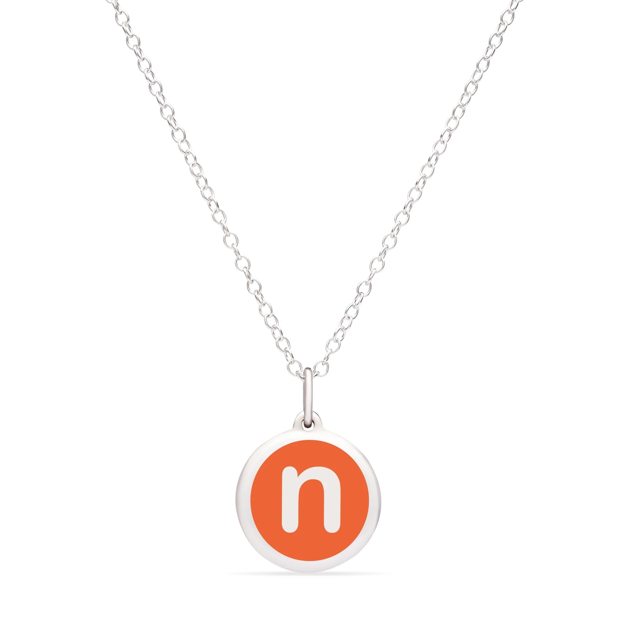 MINI INITIAL 'n' CHARM sterling silver with rhodium plate - Image 15