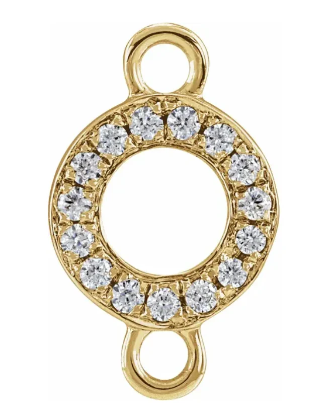 NEW! Solid 14k Gold + Diamond Letters - Image 15