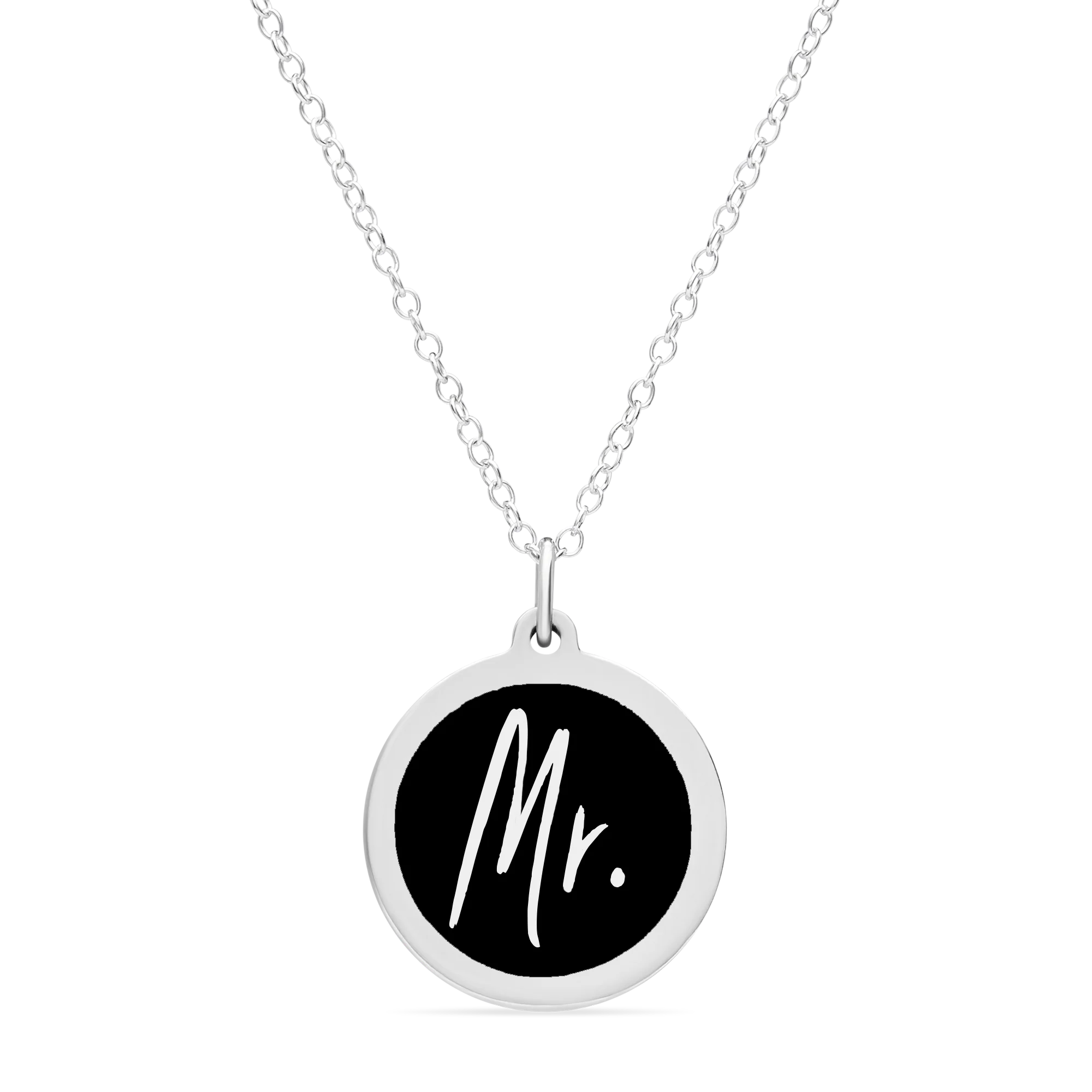 ORIGINAL MR. CHARM in sterling silver with rhodium plate