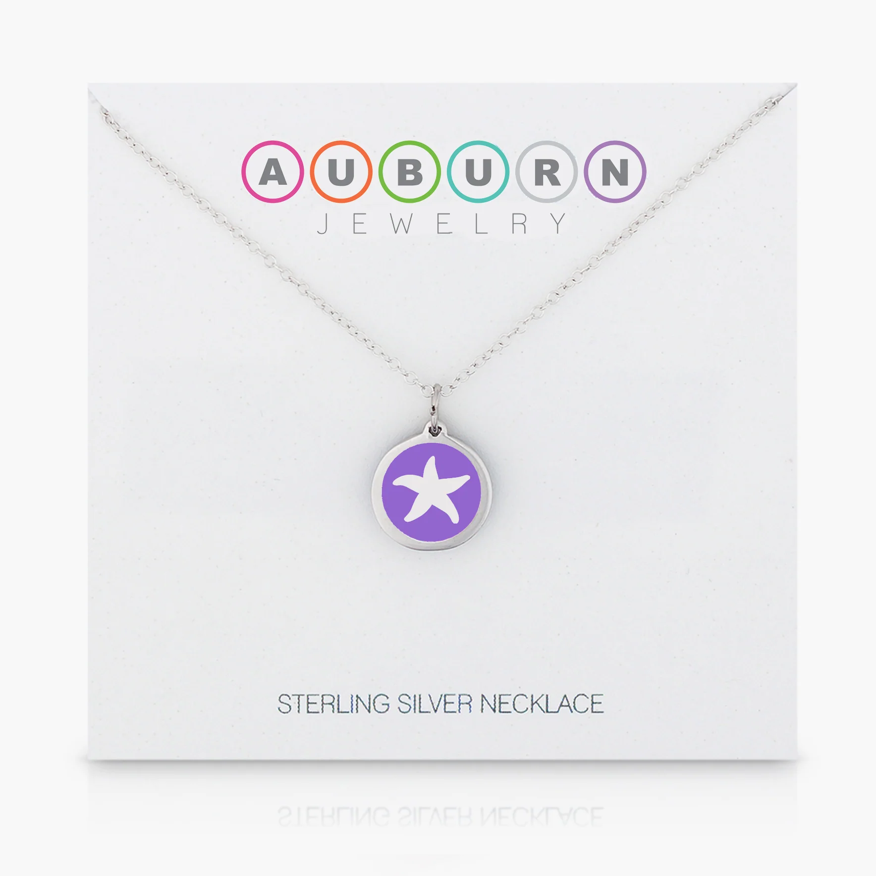 MINI STARFISH CHARM sterling silver with rhodium plate - Image 3