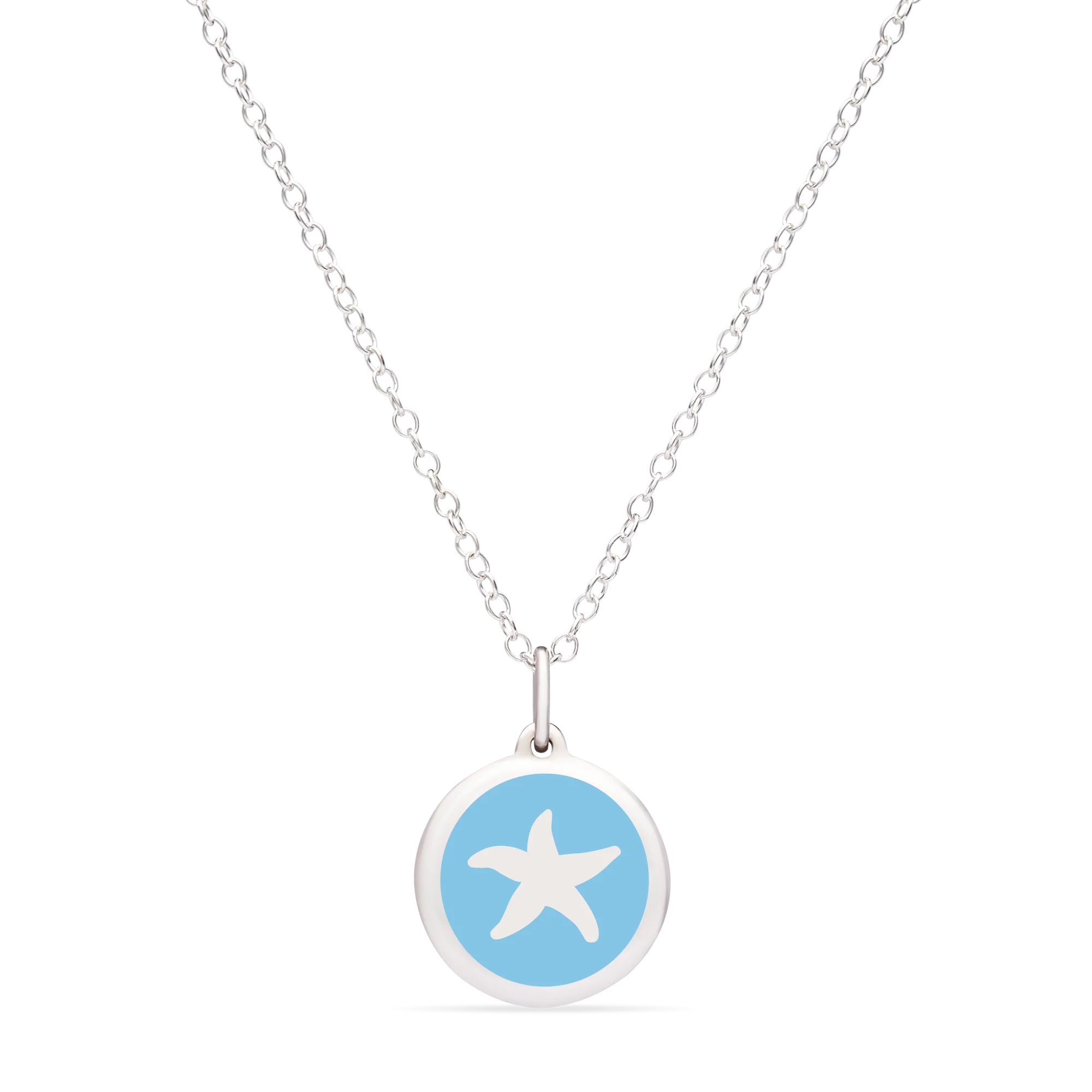 MINI STARFISH CHARM sterling silver with rhodium plate - Image 5