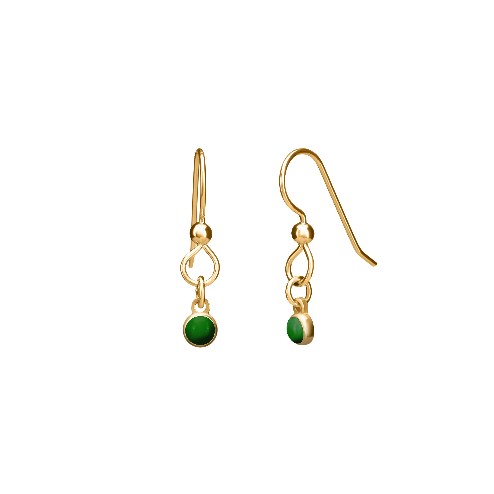 THE PERFECT EARRING  in 14k gold vermeil - Image 12