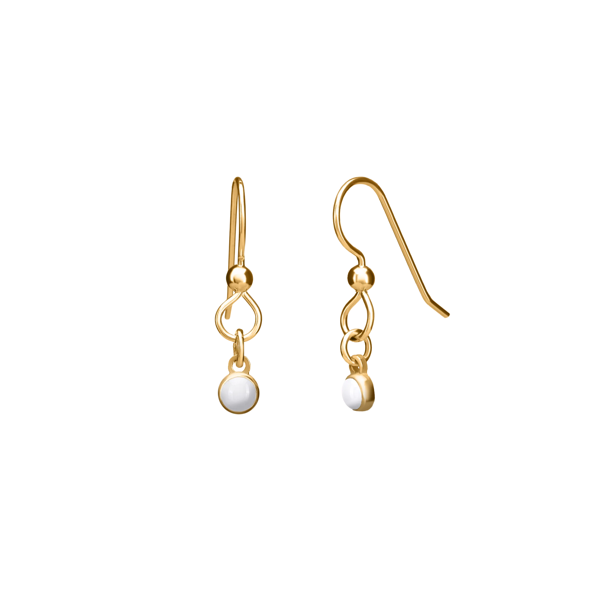 THE PERFECT EARRING  in 14k gold vermeil - Image 16