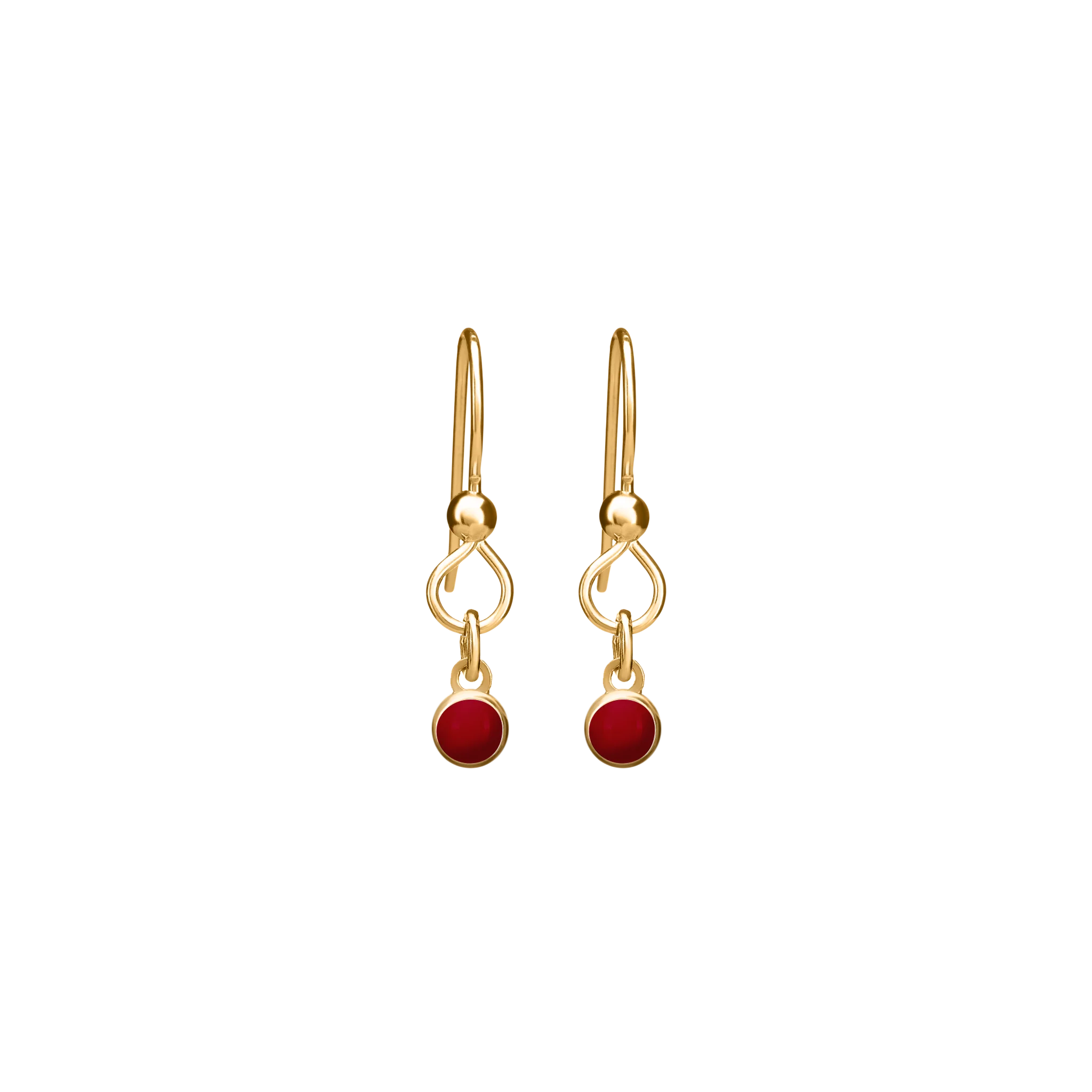 THE PERFECT EARRING  in 14k gold vermeil - Image 3