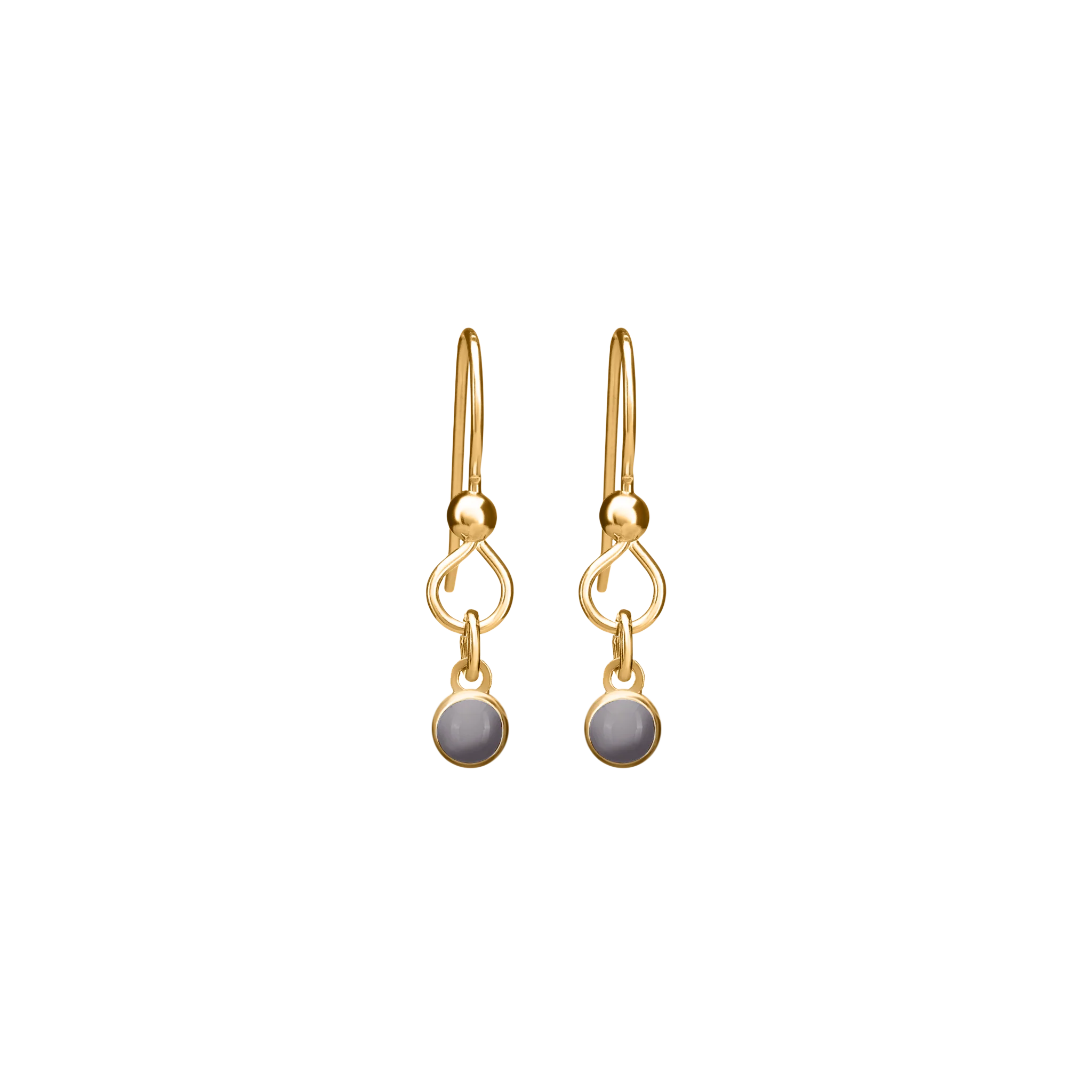 THE PERFECT EARRING  in 14k gold vermeil - Image 4