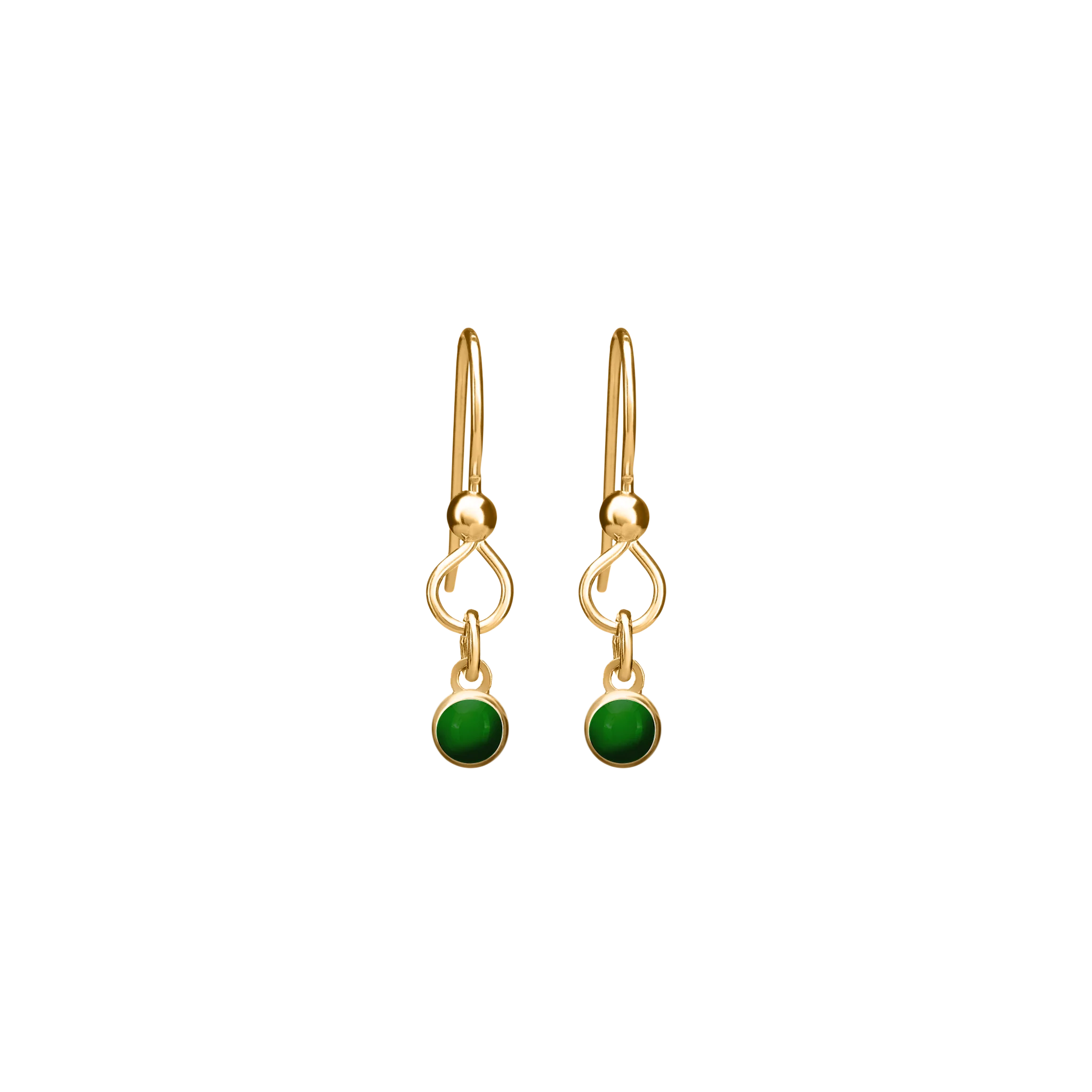 THE PERFECT EARRING  in 14k gold vermeil - Image 5